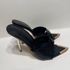 Elegant Black Stiletto Heels